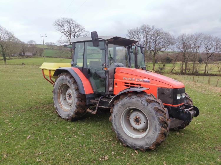 Same Silver 105 6 Cylinder 2005 Manual Tractor and Farm Machinery Sales Wales