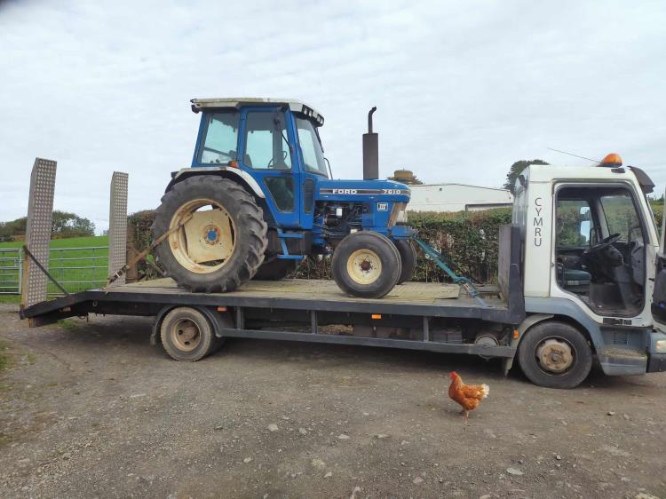 Ford 7610 2wd Tractor and Farm Machinery Sales Wales
